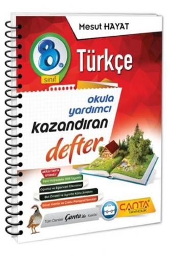 Çanta Yayıncılık 8.sınıf Türkçe Kazandıran Defter