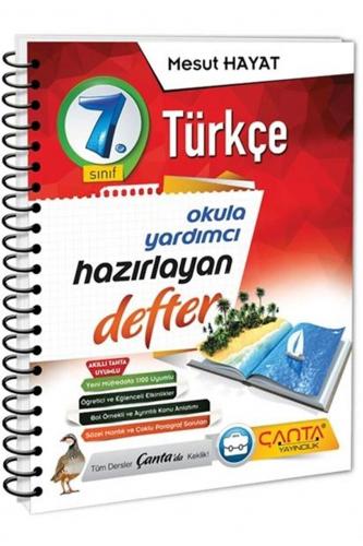 Çanta Yayınları 7. Sınıf Türkçe Hazırlayan Defter
