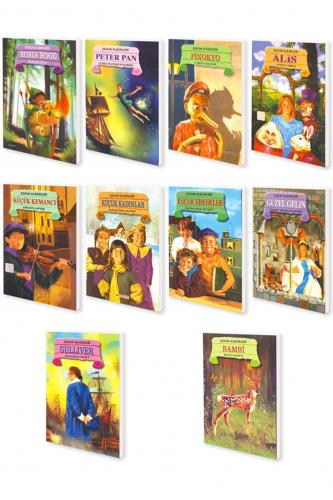 5. - 8. Sınıf Dünya Edebiyatı Çocuk Kitapları 10 Adet