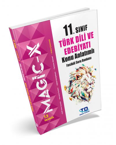 11. Sınıf Magic-X Türk Dili ve Edebiyatı Konu Anlatımlı Fasikül Soru B