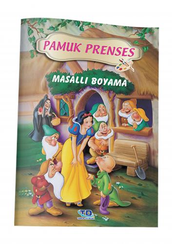 Pamuk Prenses Masallı Boyama 5' li etkinlik Kitabı